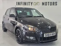 Used Skoda Fabia 105 HP (77 kW) 2014 Black Hatchback