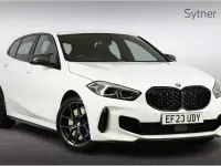 Used BMW M135 Comfort Edition 306 HP (225 kW) 2023 Alpine white Hatchback