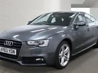 Used Audi A5 Sportback S-Line 150 HP (110 kW) 2013 Grey Hatchback