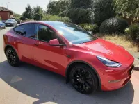 Used Tesla Model Y Long Range AWD 378 kW (514 HP) 2022 Red SUV