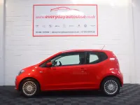 Used VW up! high up! 75 HP (55 kW) 2015 Red Hatchback