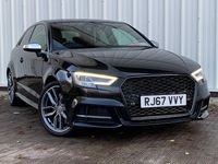 Used Audi S3 Sportback Comfort 2018 Black Hatchback
