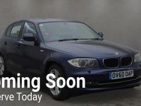 Used BMW 116 2010 Blue Hatchback