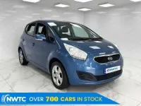 Used Kia Venga 90 HP (66 kW) 2012 Blue Hatchback