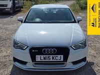 Used Audi A3 S-Line 150 HP (110 kW) 2015 White Sedan