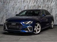 Used Audi A4 S-Line 163 HP (119 kW) 2021 Blue Sedan