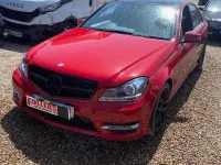 Used Mercedes C250 2012 Red Sedan