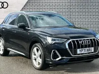 Used Audi Q3 S-Line 150 HP (110 kW) 2021 Black SUV