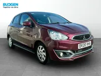 Used Mitsubishi Mirage 71 HP (52 kW) 2020 Mauve/purple Hatchback