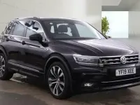 Used VW Tiguan R-line 150 HP (110 kW) 2019 Black SUV