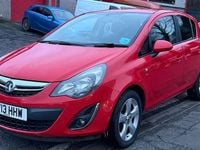 Used Vauxhall Corsa S 86 HP (63 kW) 2013 Red Hatchback