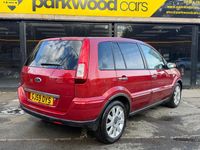 Used Ford Fusion Titanium 99 HP (72 kW) 2009 Red Hatchback
