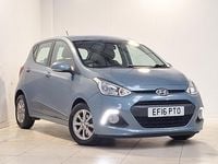 Used Hyundai i10 Premium 66 HP (48 kW) 2016 Blue Hatchback