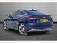 Used Audi e-tron Sportback S-Line 230 kW (313 HP) 2021 Blue SUV