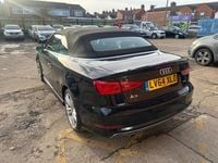 Used Audi A3 Cabriolet S-Line 2014 Black Cabriolet