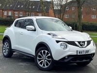 Used Nissan Juke Tekna 2017 White SUV