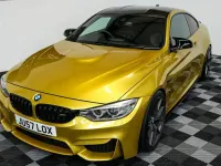 Used BMW M4 Sport Line 424 HP (311 kW) 2015 Yellow Coupe