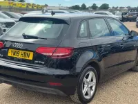 Used Audi A3 Sportback Design 116 HP (85 kW) 2019 Black Hatchback