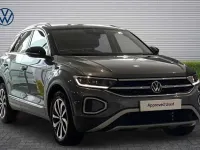 Used VW T-Roc Style 110 HP (80 kW) 2022 Indium grey with black roof SUV