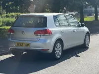 Used VW Golf VII Match 105 HP (77 kW) 2012 Silver Hatchback