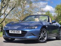 Begagnad Mazda MX5 Inclusive 160 HK (117 kW) 2018 Blå Cab