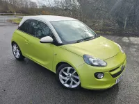 Used Vauxhall Adam Slam 70 HP (51 kW) 2013 Yellow Hatchback