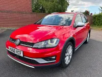 Used VW Golf Alltrack 181 HP (133 kW) 2016 Bright red Estate