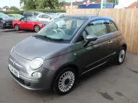 Used Fiat 500 Lounge 69 HP (50 kW) 2014 Grey Hatchback