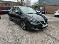 Used Nissan Leaf 110 kW (150 HP) 2018 Black Hatchback