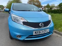 Used Nissan Note Acenta Premium 80 HP (58 kW) 2013 Blue Hatchback