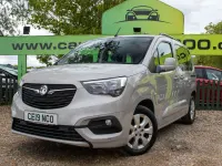 Used Vauxhall Combo S 110 HP (80 kW) 2019 Grey MPV
