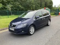 Used Seat Alhambra SE 170 HP (125 kW) 2010 Blue MPV
