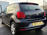 Used VW Polo Edition 90 HP (66 kW) 2017 Black Hatchback