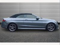 Used Mercedes C300 AMG line 245 HP (180 kW) 2021 Grey Cabriolet