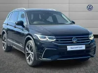 Used VW Tiguan Allspace R-line 150 HP (110 kW) 2022 Black SUV