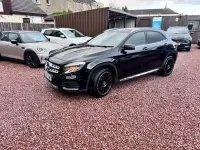 Used Mercedes GLA200 AMG line 136 HP (100 kW) 2017 Black SUV