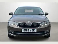 Used Skoda Octavia SE L 147 HP (108 kW) 2018 Brown Hatchback