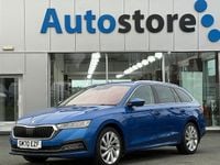 Used Skoda Octavia SE L First Edition 150 HP (110 kW) 2020 Blue Estate