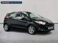 Used Ford Fiesta Zetec 82 HP (60 kW) 2013 Black Hatchback