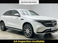 Used Mercedes EQC400 AMG line 300 kW (408 HP) 2020 White SUV