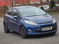 Used Ford Fiesta Zetec 96 HP (70 kW) 2009 Blue Hatchback