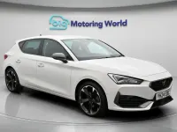 Used Cupra Leon 150 HP (110 kW) 2024 White Hatchback