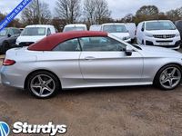 Used Mercedes C250 AMG Line Premium Plus 2017 Silver Cabriolet