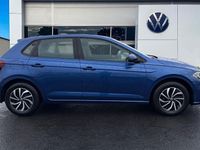 Used VW Polo Life 95 HP (69 kW) 2022 Blue Hatchback