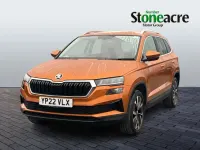 Used Skoda Karoq SE L 150 HP (110 kW) 2022 Orange SUV