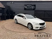 Used Mercedes E350 2010 White Coupe