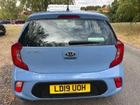 Used Kia Picanto 66 HP (48 kW) 2019 Blue Hatchback