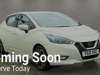 Used Nissan Micra Acenta 2021 White Hatchback