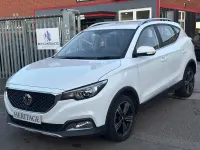 Used MG ZS Exclusive 106 HP (77 kW) 2018 White SUV