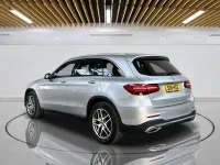 Used Mercedes GLC220 AMG line 170 HP (125 kW) 2018 Silver SUV